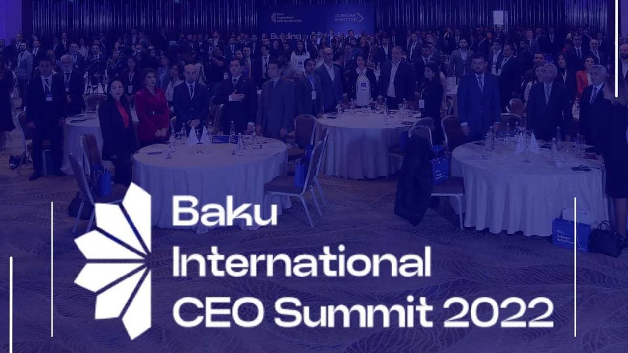Canaz Group - Baku İnternational CEO Summit 2022